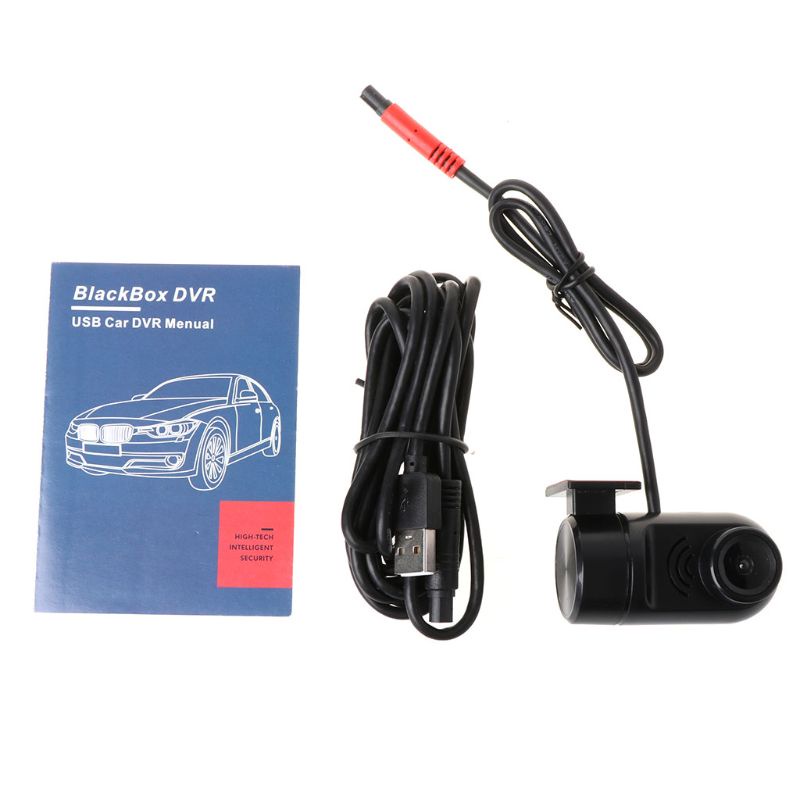 Camera Hành Trình DVR USB 170 Độ Hỗ Trợ Quay Đêm Cho Xe Hơi