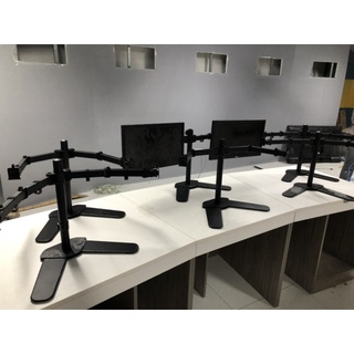 Giá đỡ 2 Màn Hình Máy Tính Để Bàn Đứng Đôi Tay 360 Độ cho màn hình 10-27inch- M042 xoay 360 độ giá rẻ