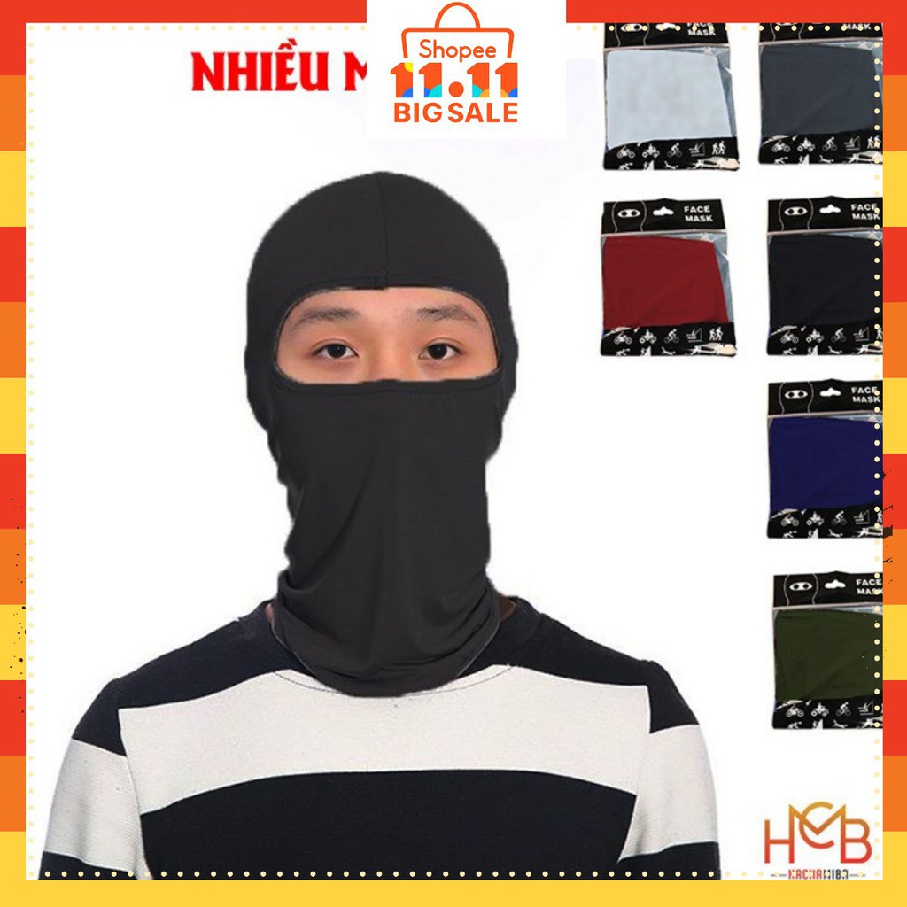 Khăn Trùm Ninja CS Đi Phượt Loại Cao Cấp - Khăn Bịt Mặt Chống Nắng Phượt Thủ