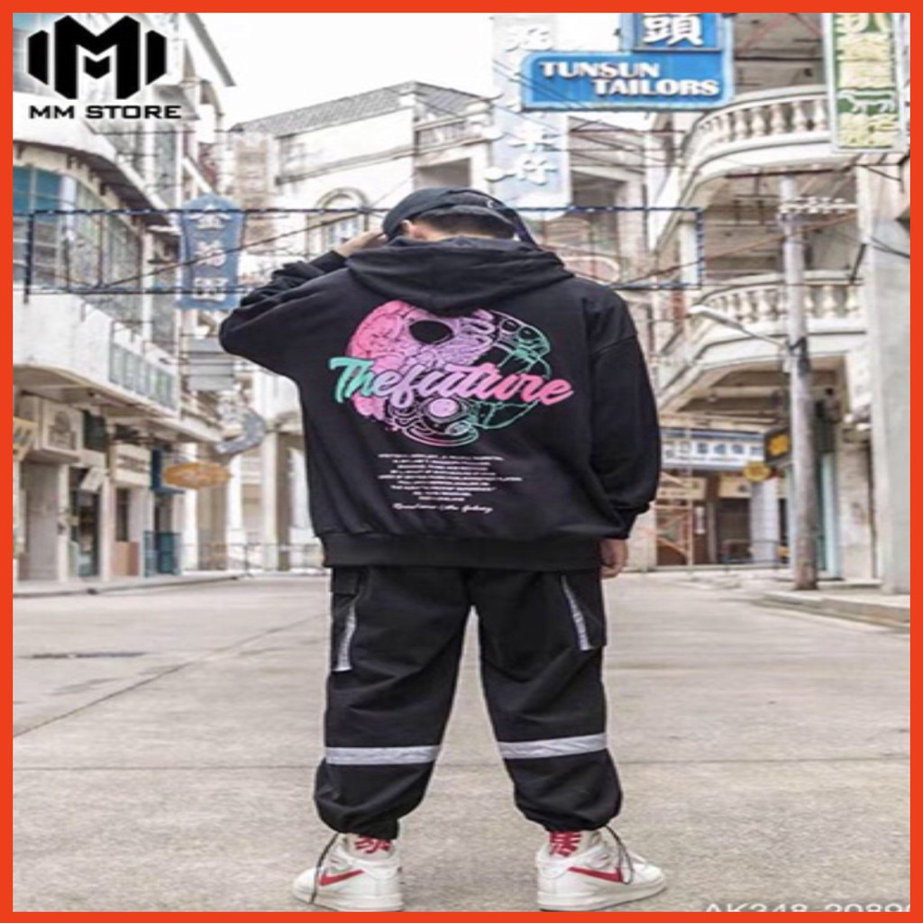 𝗡𝗘𝗪 𝗔𝗥𝗥𝗜𝗩𝗔𝗟 348 Áo Hoodie Nỉ Ngoại Thefuture Siêu Hottrend. Unisex Áo Chồng Cổ