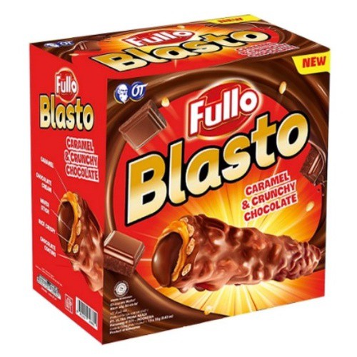 Bánh Xốp Sôcôla Fullo Blasto (Hộp 15 cái)