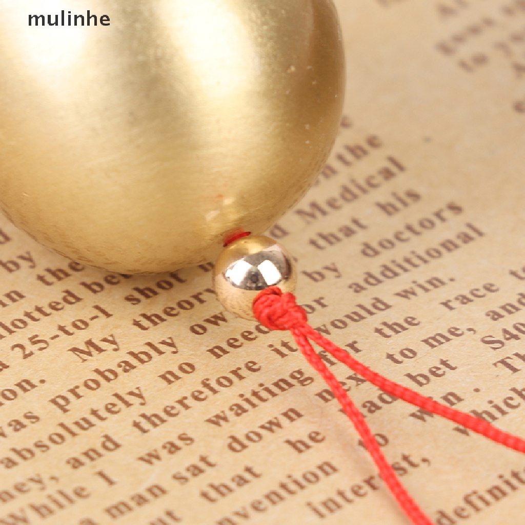 1 Chuông Gió Bằng Đồng Kim Loại Dùng Trang Trí DIY