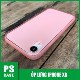 Ốp lưng dẻo hồng mờ chống sốc cao cấp dành cho iPhone XR - PS Case phân phối