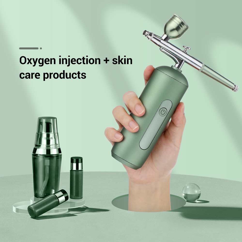 Máy Phun Oxy Nano Cầm Tay Áp Suất Cao Chăm Sóc Da Làm Đẹp Máy phun oxy cầm tay siêu khoẻ loại Máy Phun Nước Oxy Dưỡng Ẩm Micro-nano Bộ súng phun sơn không dây cầm tay mini đa