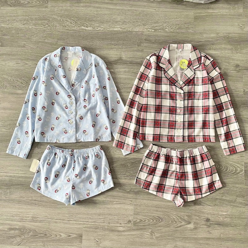 Set ngủ pijama nỉ mỏng