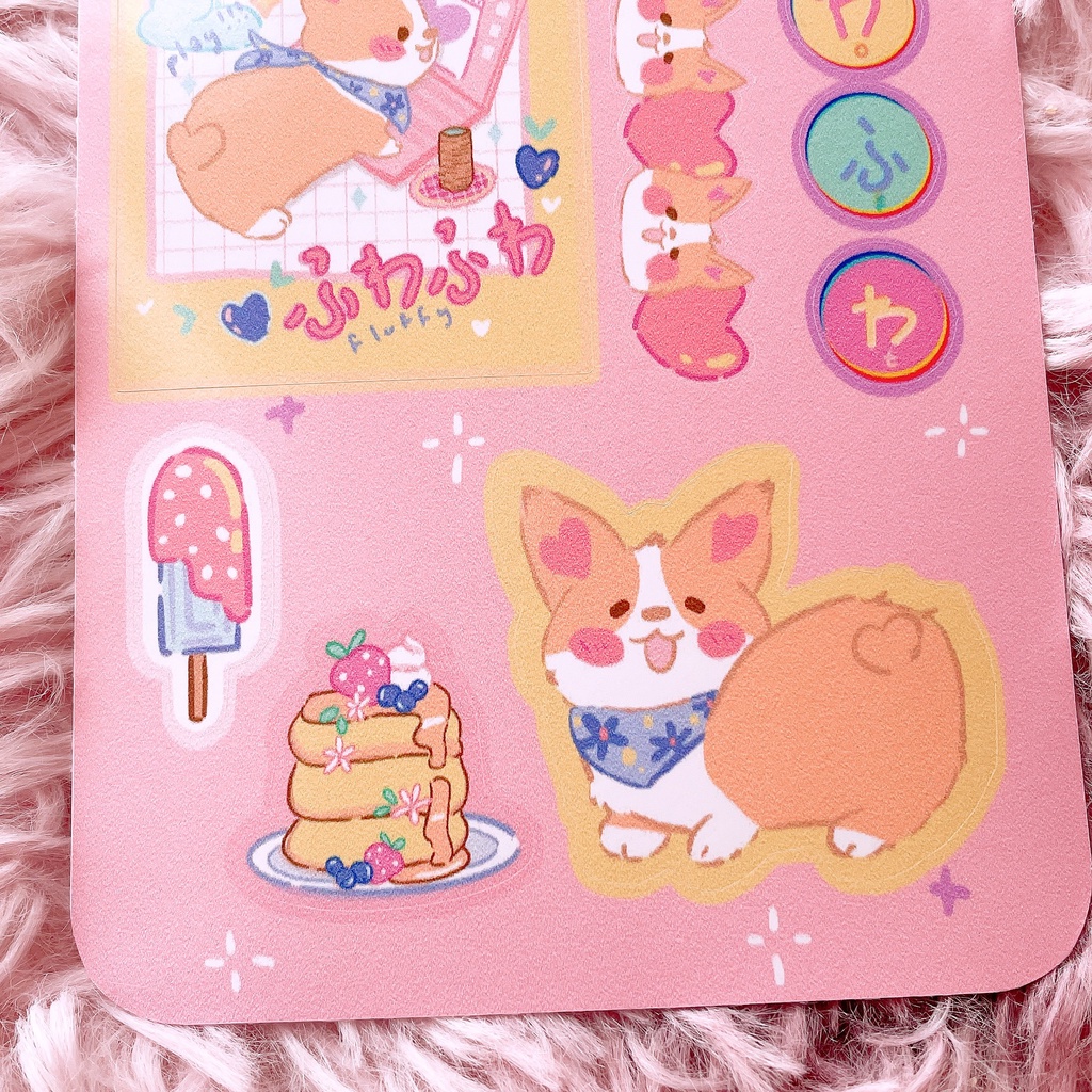 Fuwafuwa - Sticker chống nước - Meimei Sticker