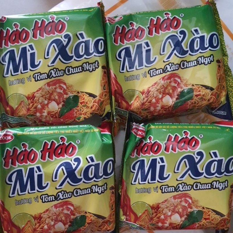MÌ XÀO HẢO HẢO HƯƠNG VỊ TÔM XÀO CHUA NGỌT 75 GAM.DATE LUÔN LUÔN MỚI