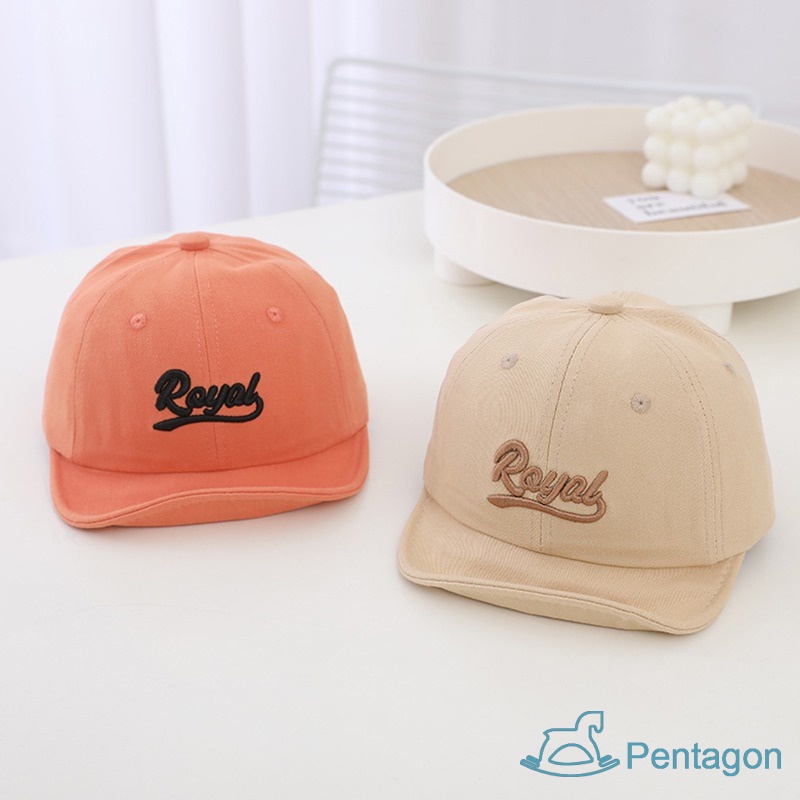 Mũ Chống Nắng Mềm Mại In Chữ Tiếng Anh Hoạt Hình Phong Cách Phương Tây Cho Bé