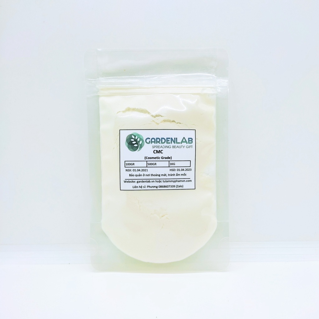 100GR Chất Tạo Đặc Dùng Trong Mỹ Phẩm CARBOXYMETHYL CELLULOSE (CMC)