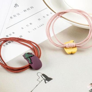 Dây thun cột tóc buộc tóc rau củ quả nữ đẹp cực hot 063