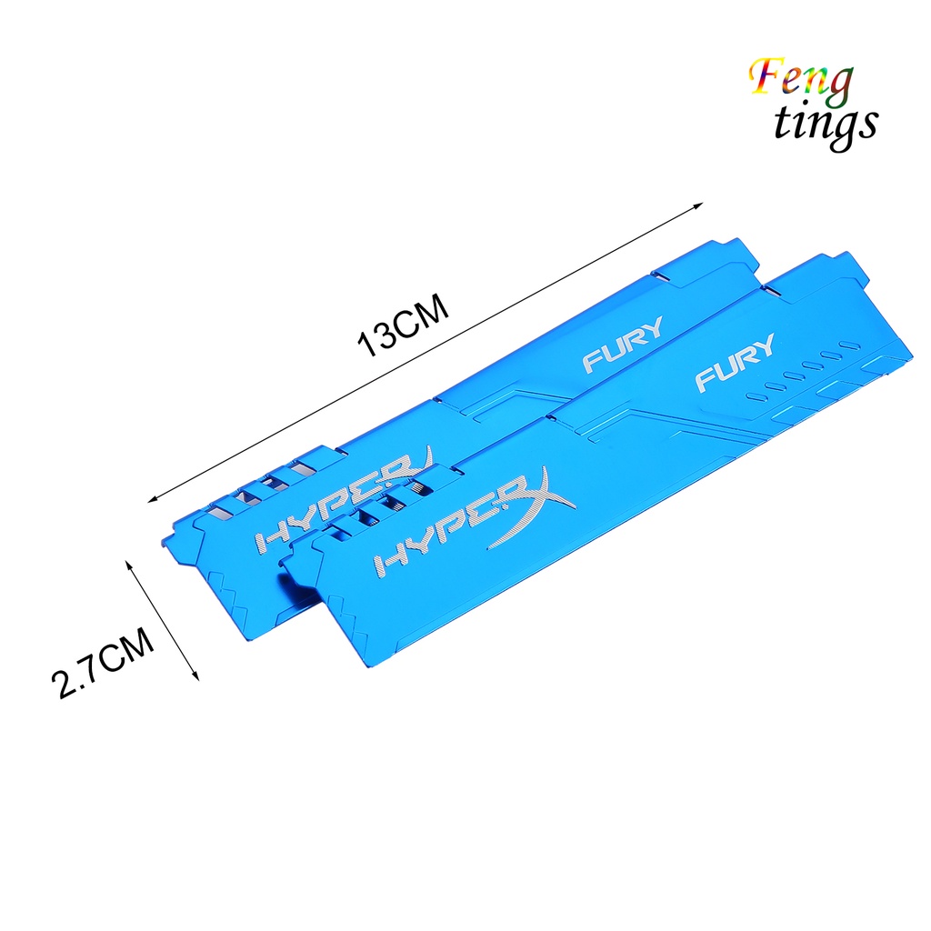 Thanh tản nhiệt bộ nhớ RAM bằng hợp kim nhôm cho Ddr2/ Ddr3/ Ddr4