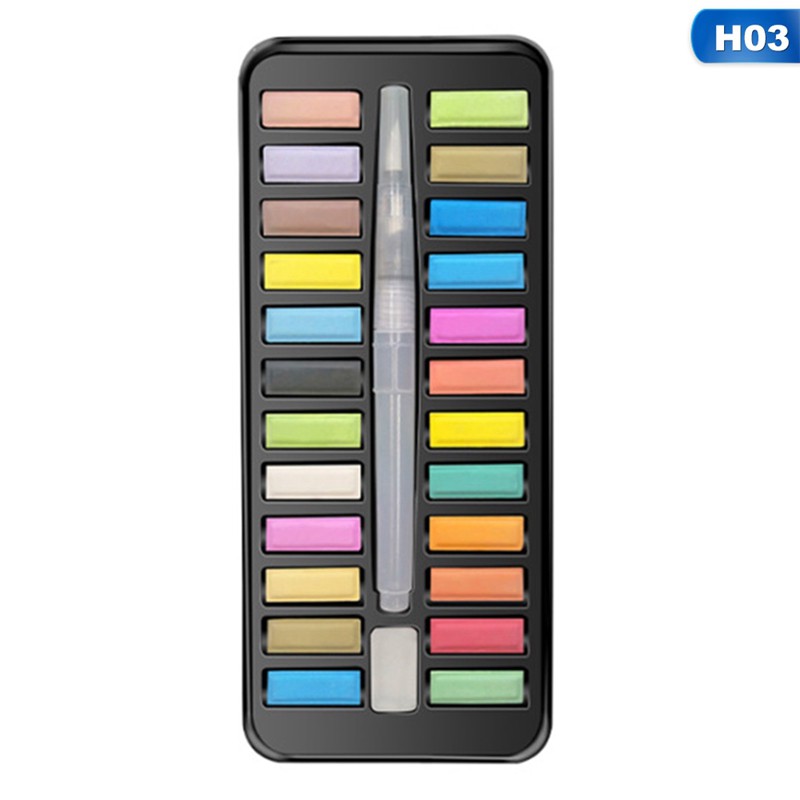 Set 12/18/24 Màu Nước Kèm Cọ Vẽ Tiện Lợi