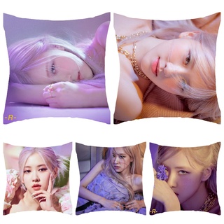 Gối IN HÌNH On the ground Rose Blackpink gồm cả vỏ và ruột êm ái chất đẹp idol thần tượng kpop