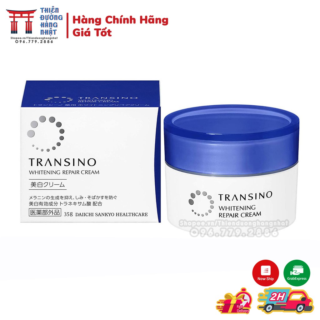 Kem dưỡng trắng da ban đêm Transino Whitening Repair Cream EX 35g