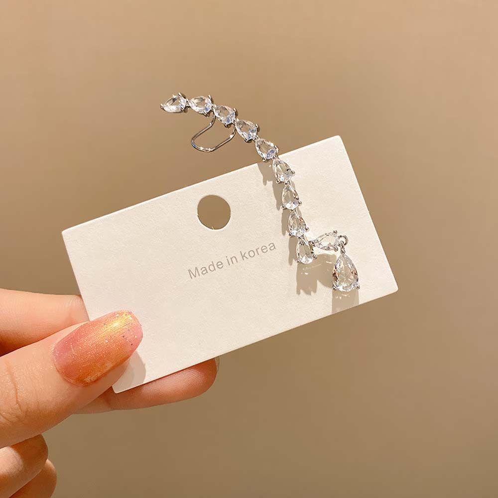 Bông Tai Hình Giọt Nước Bằng Đồng Thời Trang Sang Trọng Cho Nữ