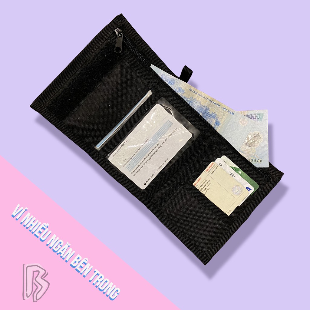 Ví ngắn Bernice Iconic màu Đen SS2 (Wallet Bernice Iconic SS2 - Black) | BigBuy360 - bigbuy360.vn