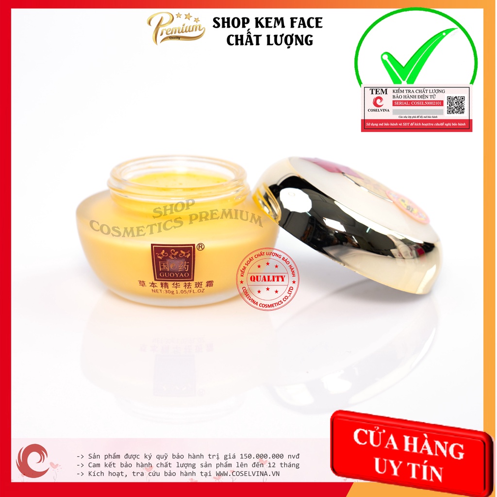 Kem Sâm Nâu VIP GUOYAO dưỡng trắng 9 tác dụng