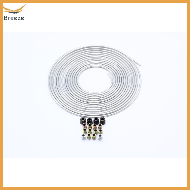 1 Bộ Dây Phanh Dầu Bằng Thép 3 / 16 Od 25 Tương Thích Với Hệ Thống Thủy Lực Braking
