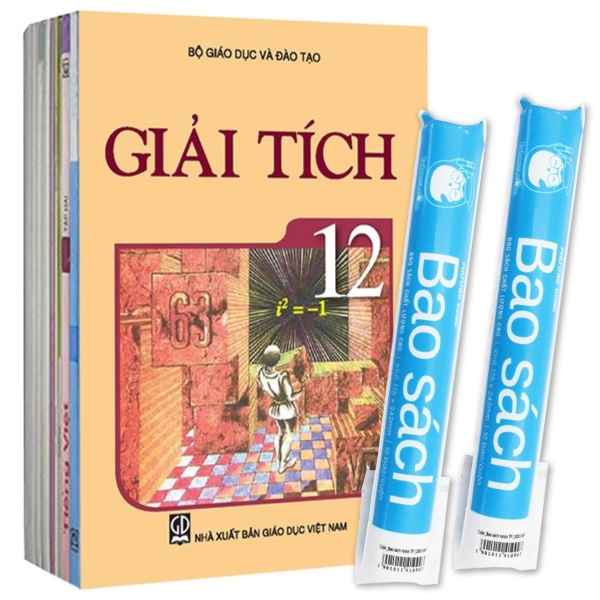 Sách Giáo Khoa Bộ Lớp 12 - Sách Bài Học (Bộ 14 Cuốn) (2022) + 2 Cuộn Bao Sách Nylon TP