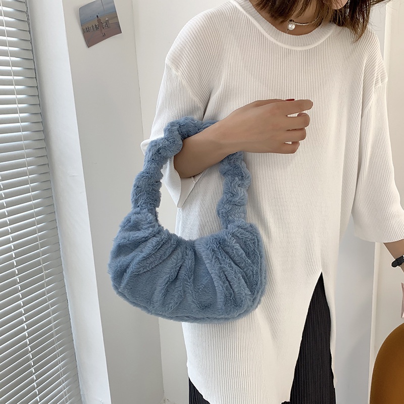 Túi Xách Kẹp Nách Hình Đám Mây Thời Trang Mùa Hè