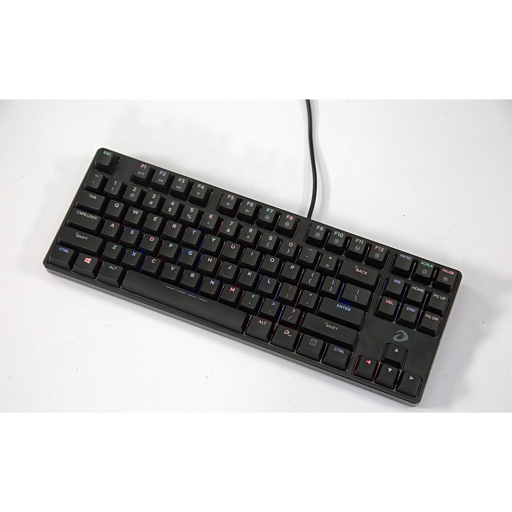 Bàn phím máy tính DARE-U DK880 RGB Black Blue - Hàng Chính Hãng