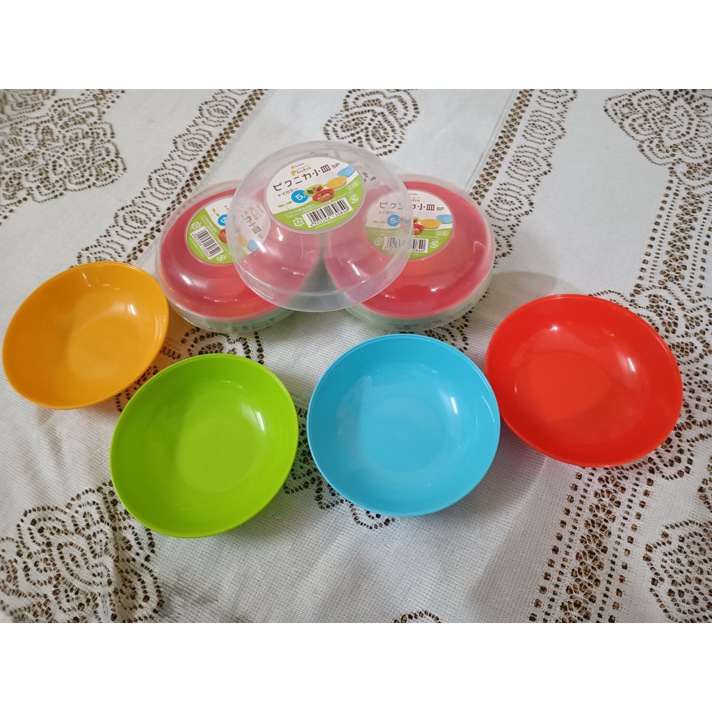 Bát đựng salad Inomata Nhật Bản 4 món nhựa PP Nguyên sinh cao cấp.
