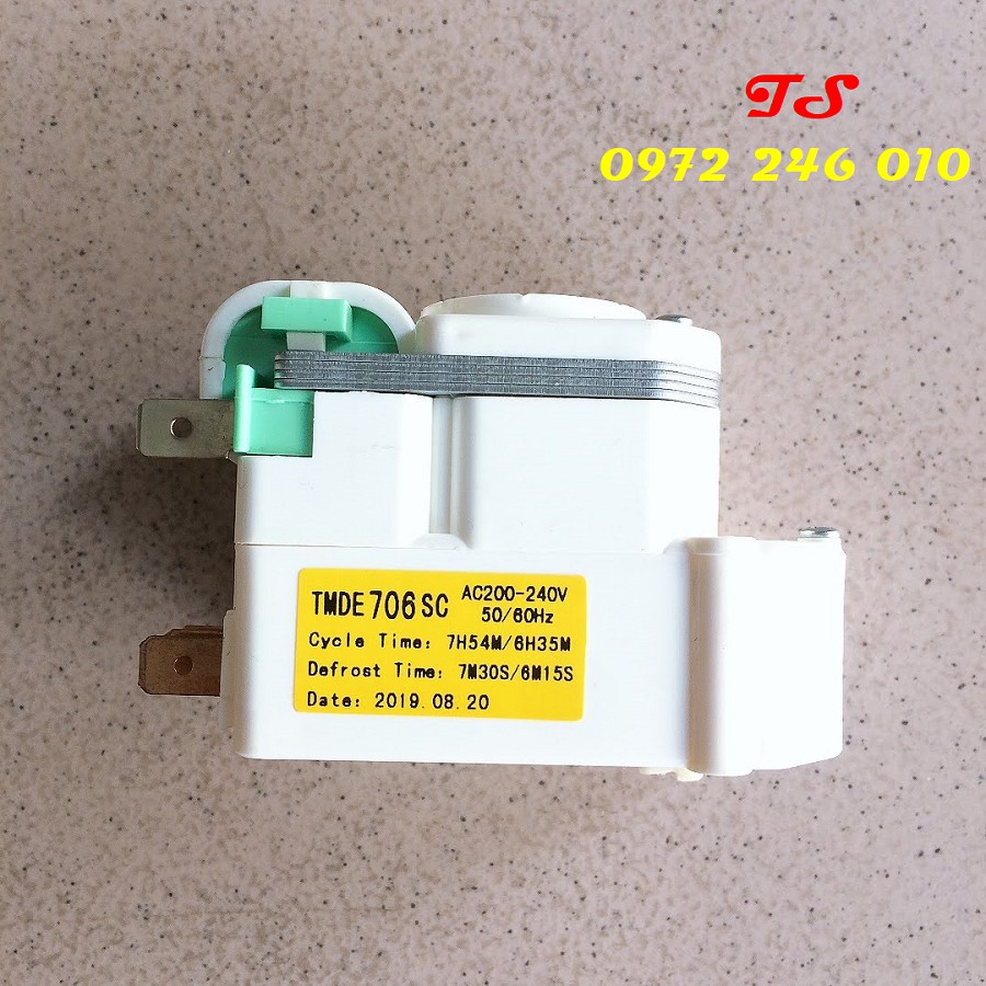 Đồng hồ rơ le thời gian cho tủ lạnh 603 704 706 [FREESHIP] Timer tủ lạnh 603 704 706