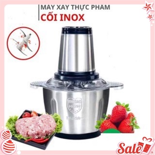 Máy xay thịt cối inox dung tích 2l