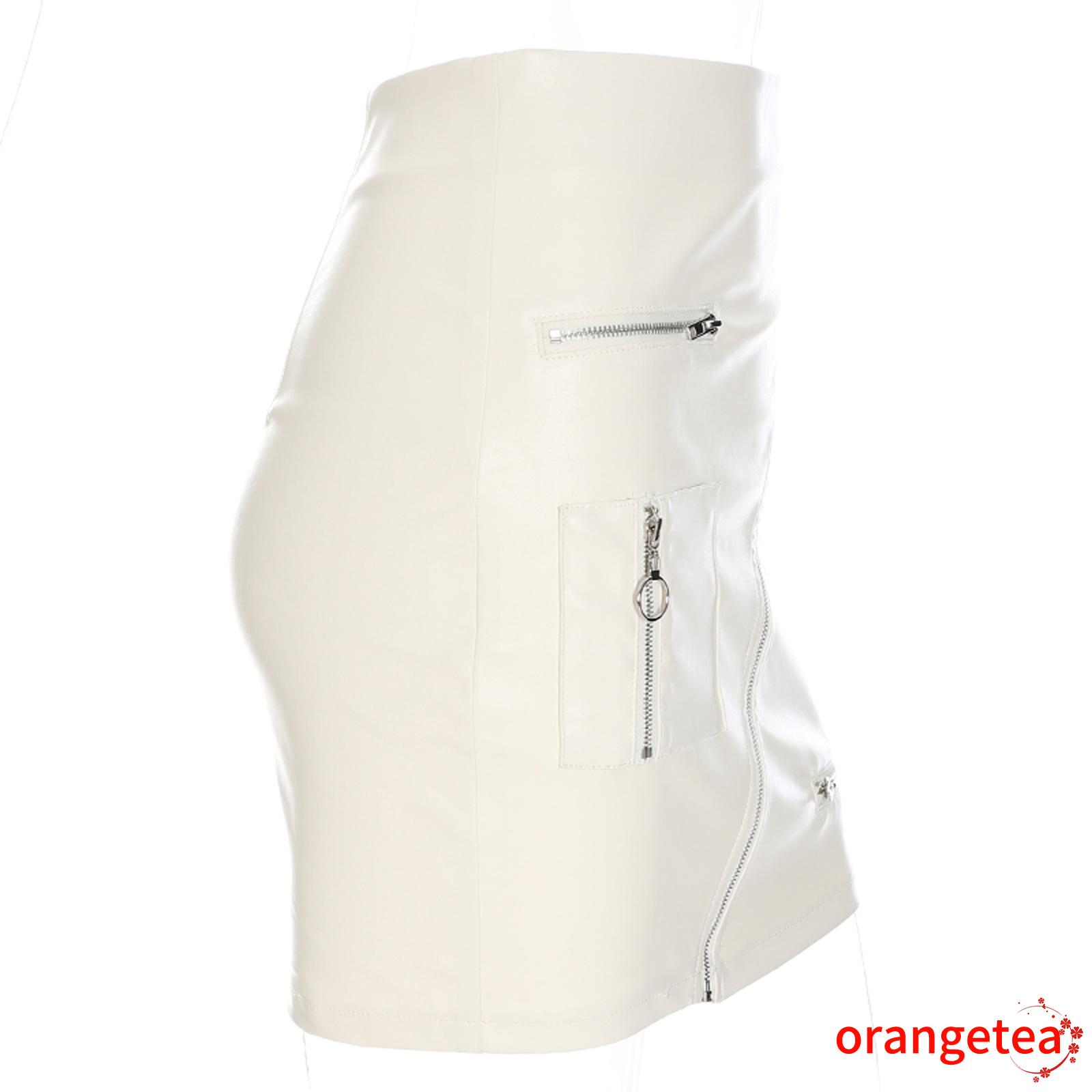 Chân Váy Ôm Giả Da Khóa Kéo Quyến Rũ Cho Nữ | BigBuy360 - bigbuy360.vn