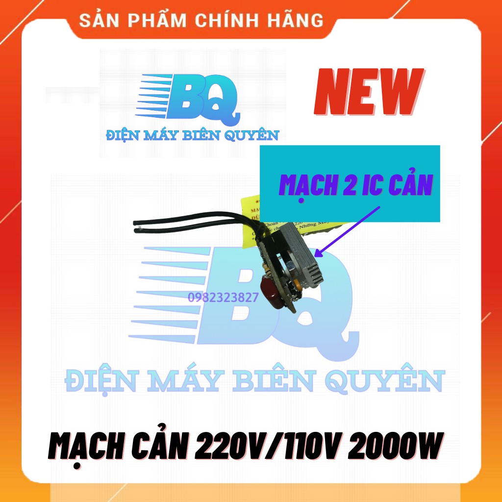 Mạch cản điện IC cản đôi 220/110v dùng cho máy khoan cắt mài 2000w