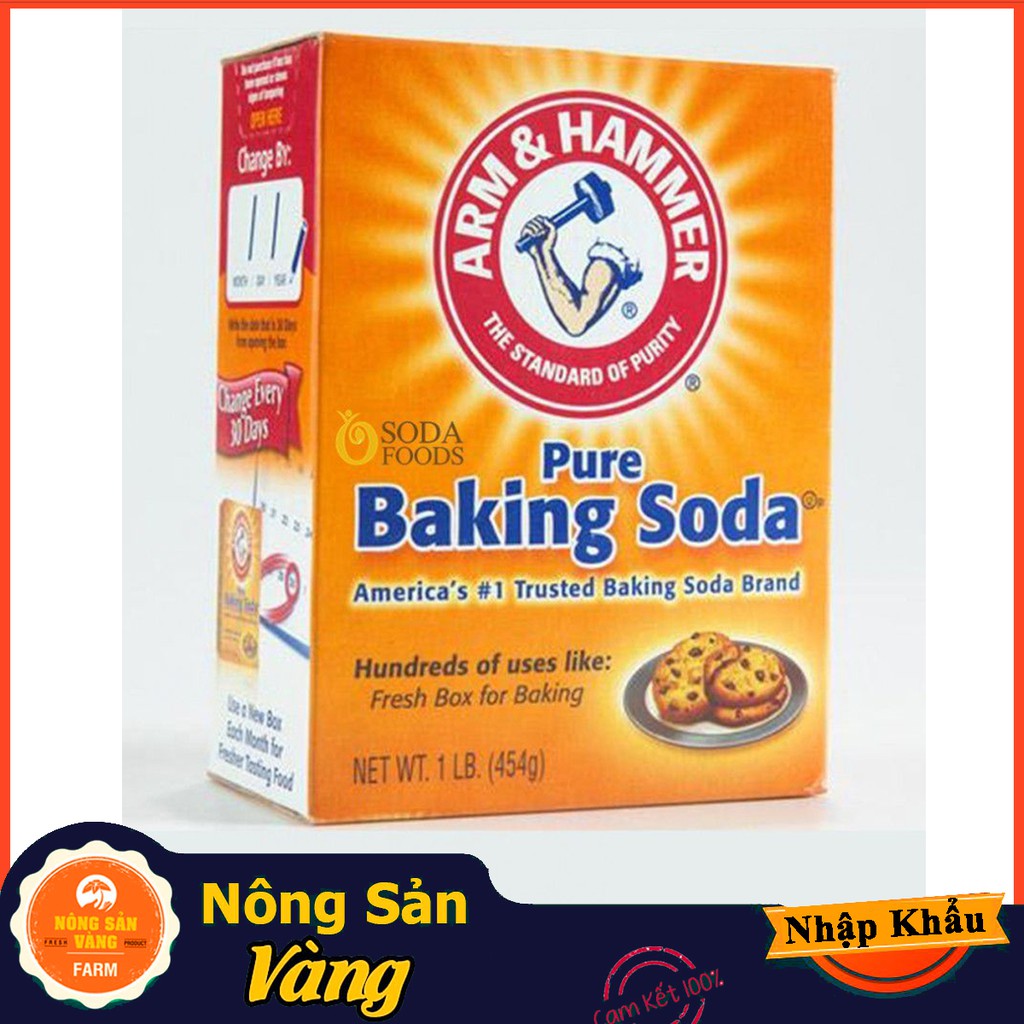 Bột Baking soda 454g - Nhập Khẩu từ Mỹ