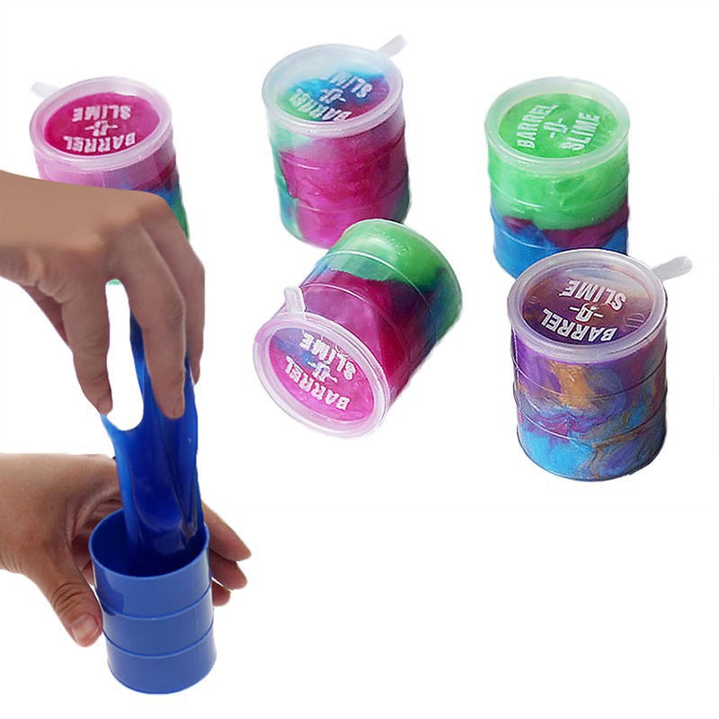 Ống slime đồ chơi đầy màu sắc vui nhộn để làm quà