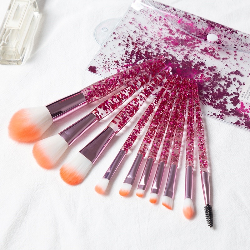 Cọ trang điểm 10 cây cơ bản lông mềm cho người mới bắt đầu makeup