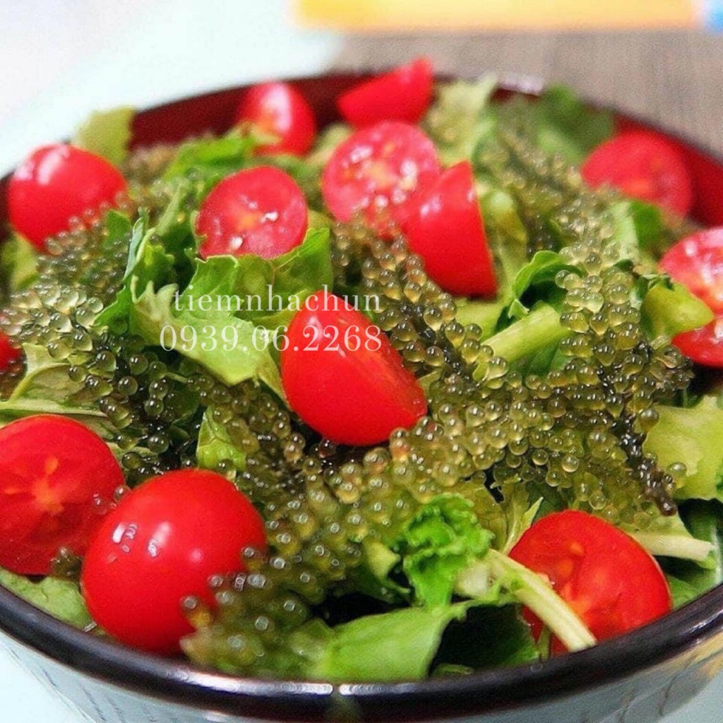 Rong nho tách nước SeA VIỆT hộp 220g (11 gói x 20g) - Đặc sản biển Nha Trang