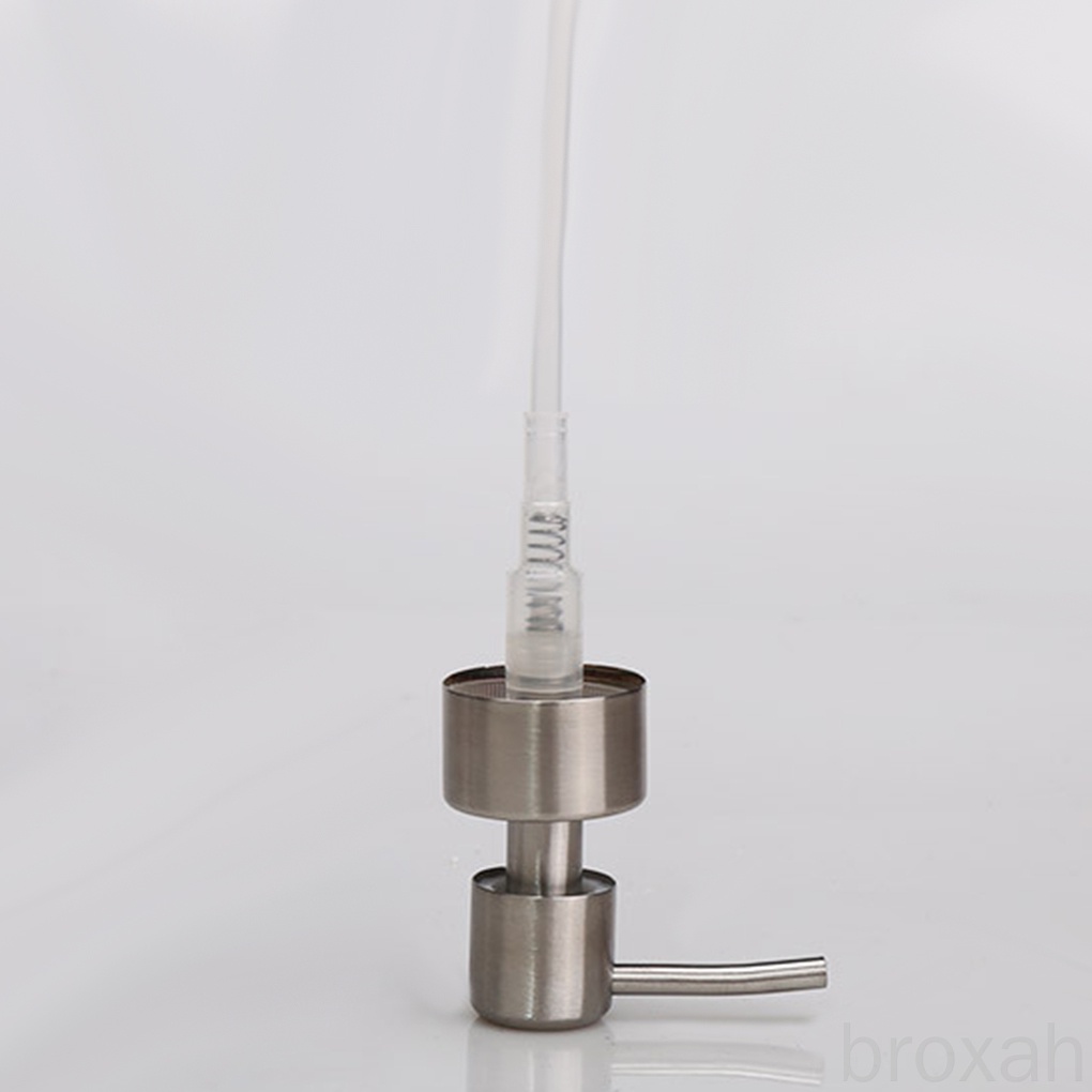 Stainless Steel Countertop Sink Soap Dispenser Kitchen Bathroom Hand Dish Lotion Bottle Container broxah