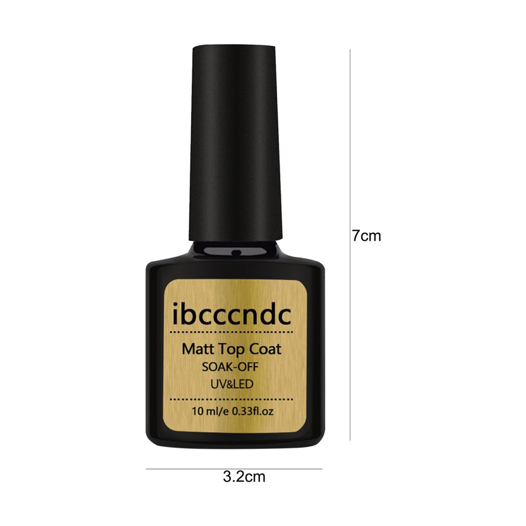 [Hàng mới về] Sơn Phủ Móng Tay Lì Chống Mòn 10Ml