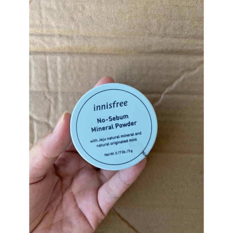 (Sale 27/03) PHẤN PHỦ DẠNG BỘT INNISFREE NO SEBUM MINERAL POWDER