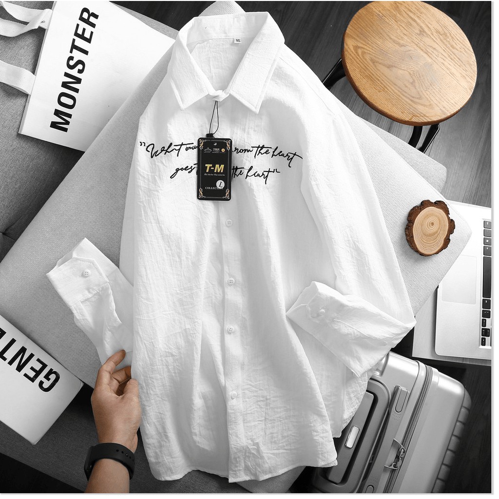 Áo Sơ Mi Nam Vãi Đũi Không Nhăn Không Xù Hiện Đại ,Hàng Hot  HP