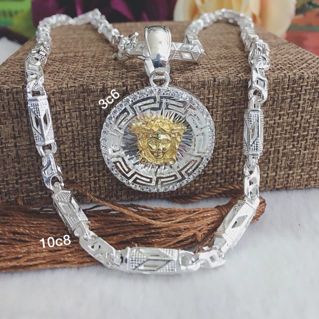 Dây chuyền bạc nam