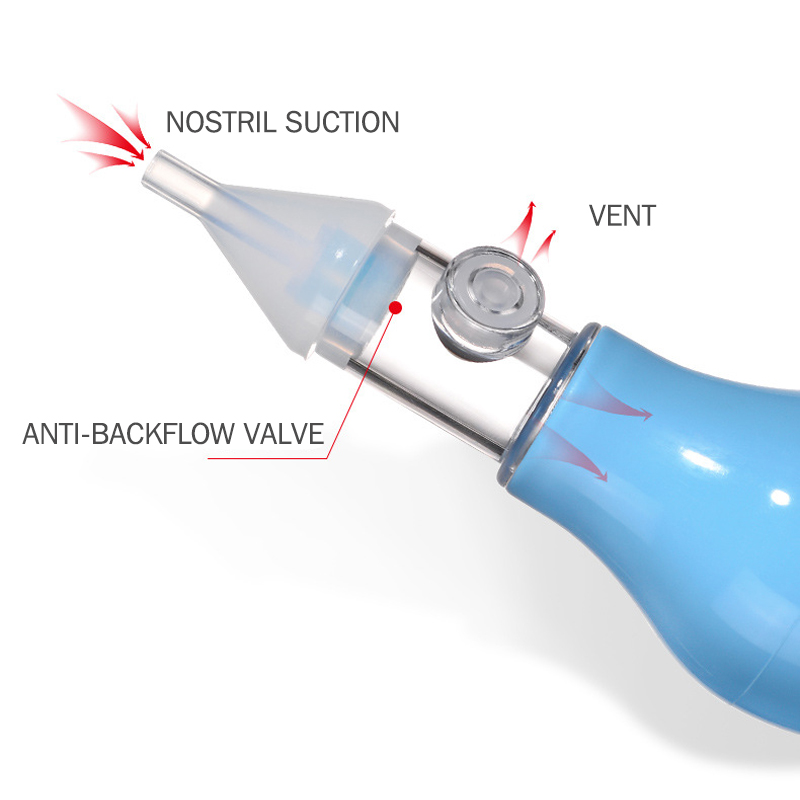 Dụng cụ hút vệ sinh mũi em bé bằng silicon tiện dụng