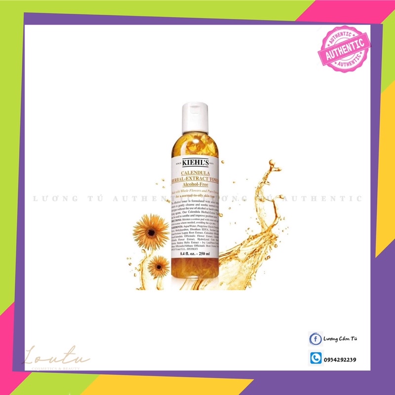 Toner Hoa Cúc Kiehl’s mềm ẩm da
