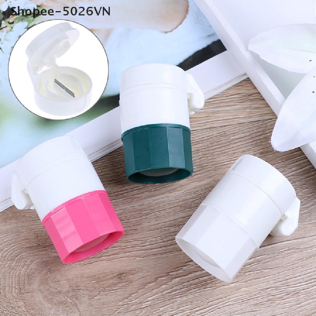 Hộp Đựng Thuốc 4 Trong 1 Chia Ngăn Tiện Dụng