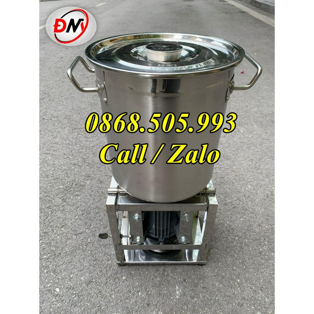 Máy xay rau má, xay lá sương sâm, lá dứa, xay tỏi ớt làm tương ớt siêu khỏe - Mô tơ 1100W, nồi cao 25cm - dây đồng 100%