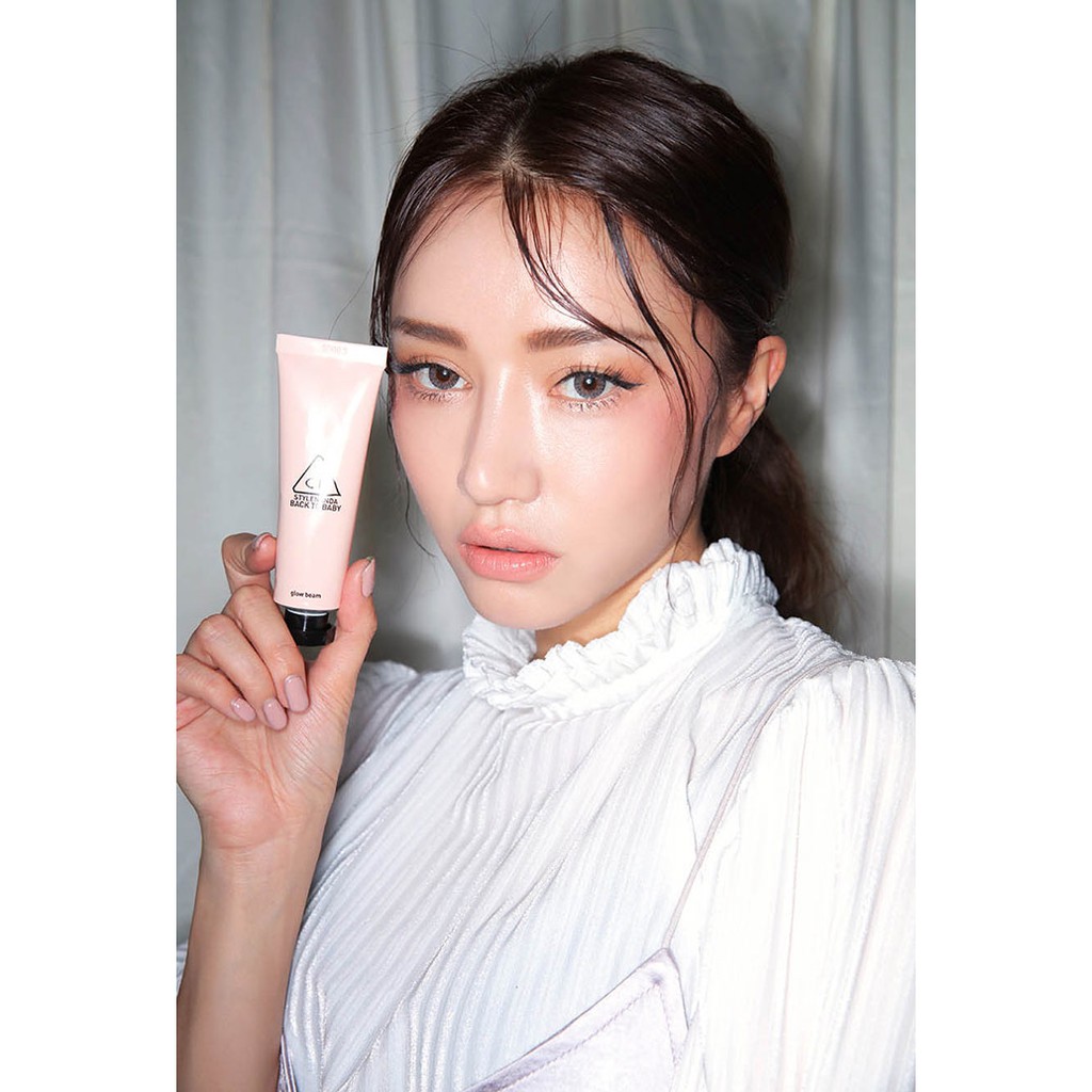 Kem Lót Tăng Độ Căng Bóng Cho Da 3CE Stylenanda Back To Baby Glow Beam 30ml