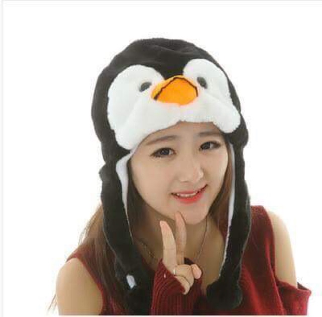 Mũ thú động vật, mũ gấu, mũ sói, mũ heo