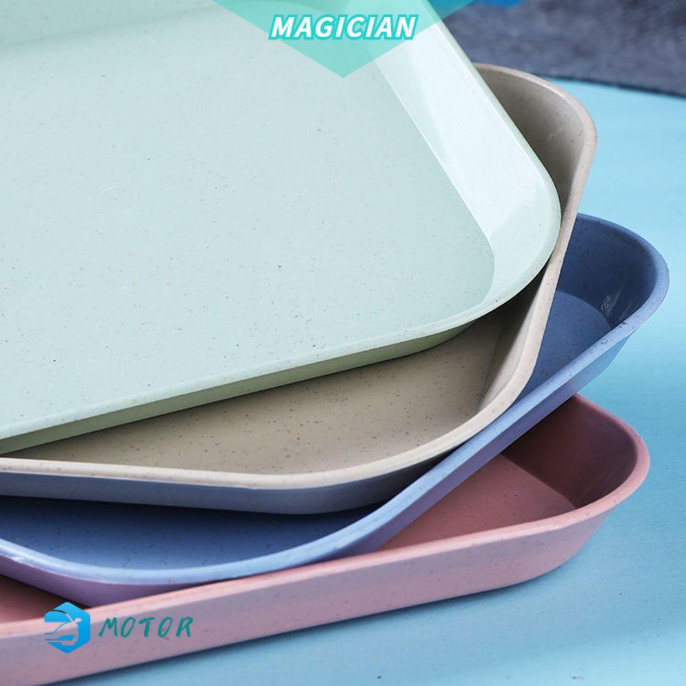 Khay đựng trái cây / thực phẩm hình vuông bằng lúa mạch dễ thương sáng tạo