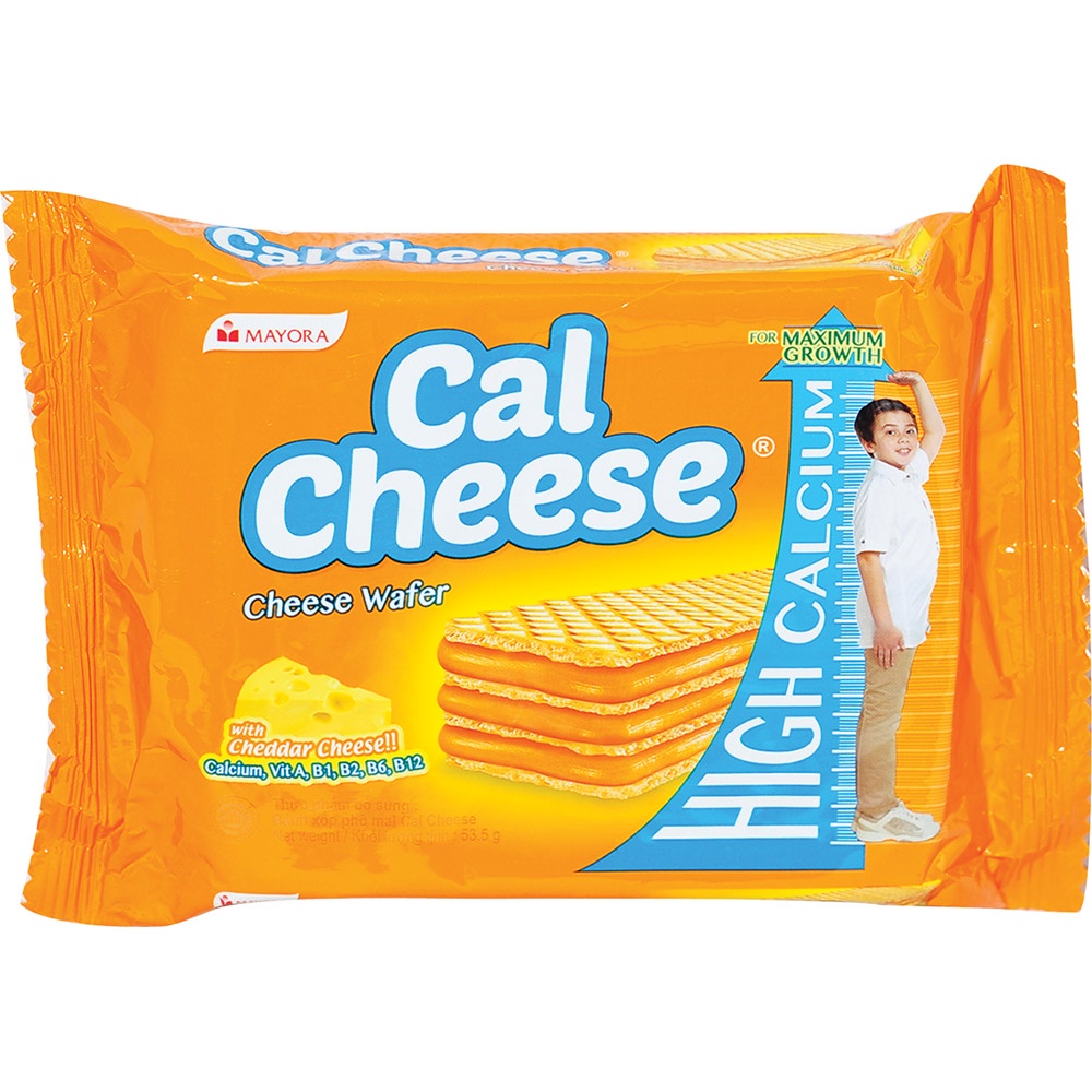 Bánh xốp phô mai Cal Cheese Mayora 53.5g