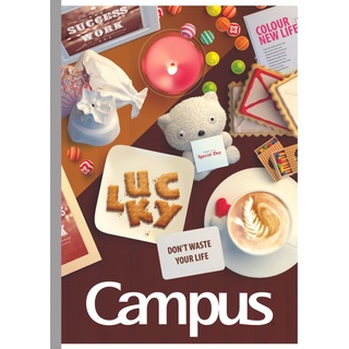 Lốc 10 vở kn campus gift 120 trang - tặng 1 bút bi