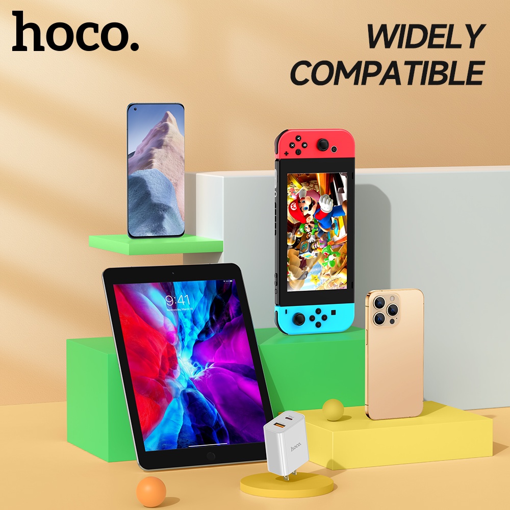 Cốc sạc nhanh HOCO. C97 20W cổng USB Type C QC3.0 USB PD20W thích hợp cho 12/iPad Pro