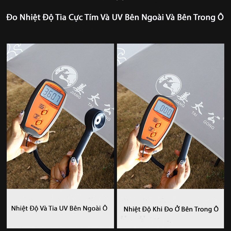 Ô dù Phản quang Ban đêm che nắng che mưa chống tia UV